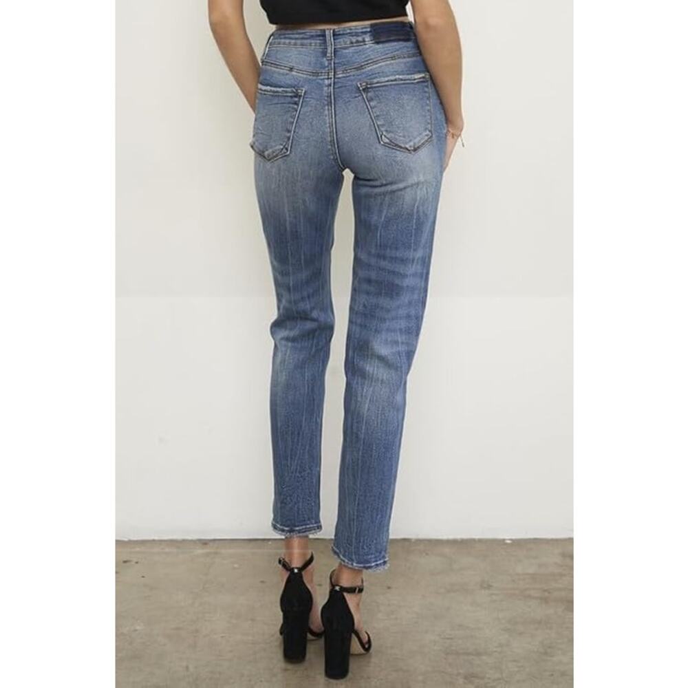 Insane Gene High Rise Girlfriend Jeans - P1032 - Size 5/26 - Picture 5 of 7